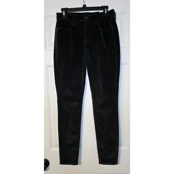 American Eagle Outfitters Pants - American Eagle Corduroy Pants Women 4/27W Charcoal High Rise Jegging NWT
